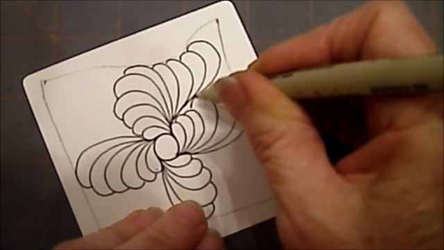 Showgirl Tangle Lesson #6 How To Draw By Melinda Barlow CZT