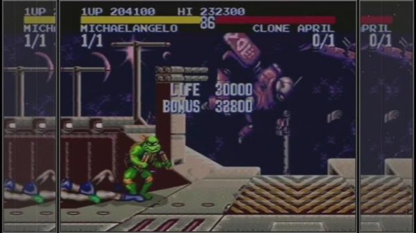TMNT Tournament Fighters Sega Genesis, Mike, hard, no death