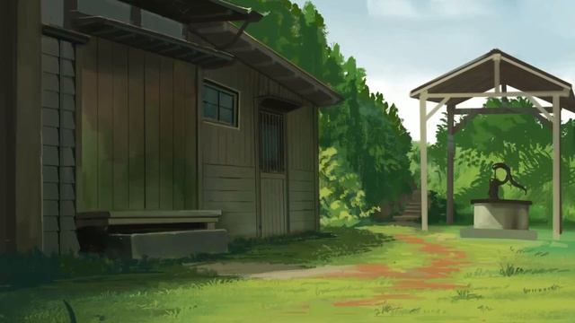 Ghibli Environment Painting In Procreate | Ipadpro