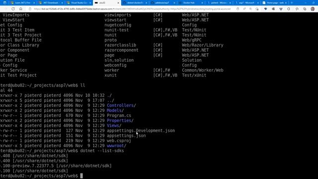 .NET 7.0 & Linux & containers смотреть онлайн