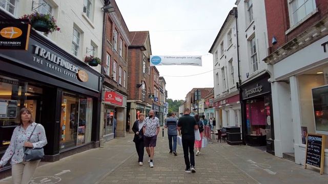 Winchester, UK | Ancient Capital of England Walking Tour with captions смотреть онлайн
