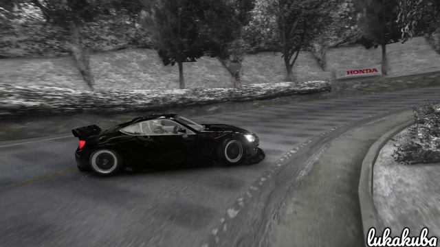 subaru brz drift black snow //// Night Slider смотреть онлайн