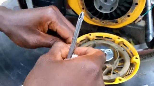 How to replace generator rope - Rope cut смотреть онлайн