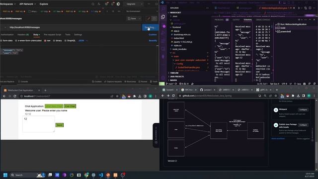 WebSocket real time java updated by RESTAPI смотреть онлайн