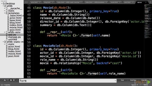 Mastering Flask : Loops and Control Structures | packtpub.com смотреть онлайн