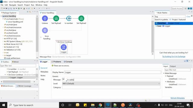 Error Handling in Mule 4 | On Error Continue | On Error Propagate смотреть онлайн