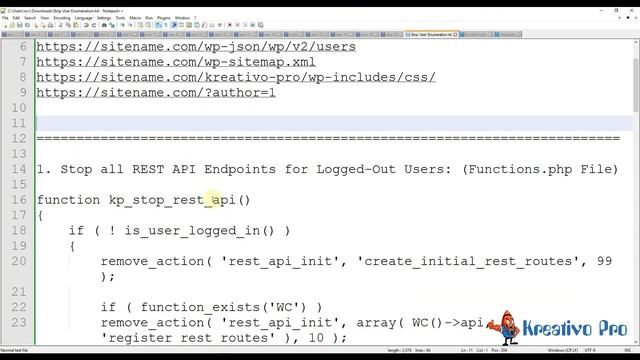 How to Stop User Enumeration in WordPress? (Codes Included) смотреть онлайн