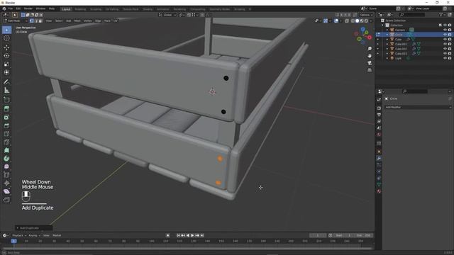 Моделирование деревянного ящика в Blender + процедурная текстура дерева смотреть онлайн