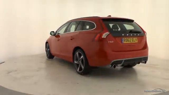 2012 VOLVO V60 D2 R-DESIGN смотреть онлайн