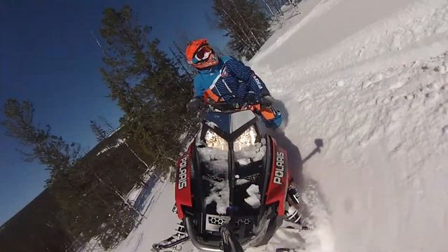 Кваркуш. Северный Урал. ГУХ. Снегоход Polaris смотреть онлайн