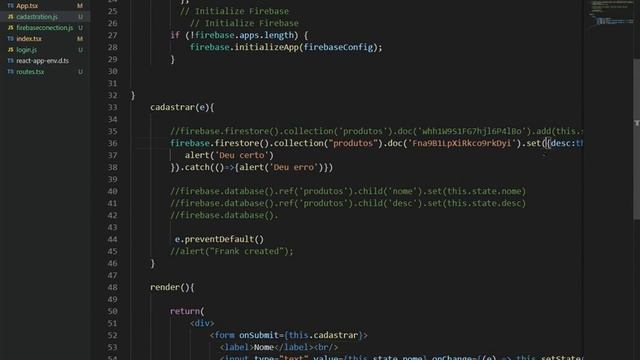 Como fazer o CRUD com Firebase e React na Web смотреть онлайн