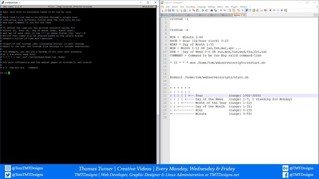 Ubuntu Tutorial | How to Schedule Tasks with Crontab using Ubuntu 14.04 смотреть онлайн