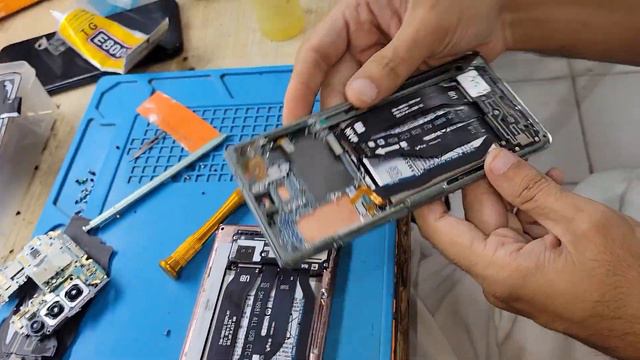 Замена экрана Restoration Destroyed Phone Samsung Galaxy Note20 ! Rebuid Broken Phone смотреть онлайн