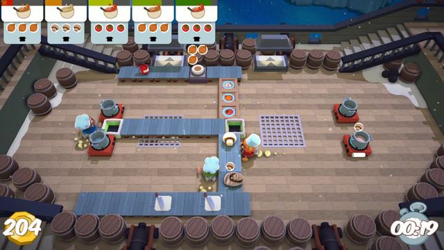 Overcooked (PC) - Co-Op -The Madness TRIO - Silent Rage - Part 2 - Playthrough смотреть онлайн