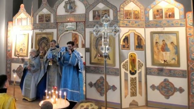 25.09.2022. Отдание праздника Рождества Пресвятой Богородицы. Глас 6-й смотреть онлайн