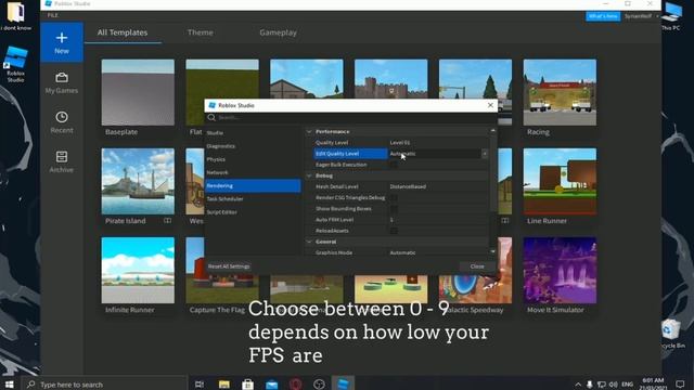 How To Fix Low FPS in ROBLOX смотреть онлайн