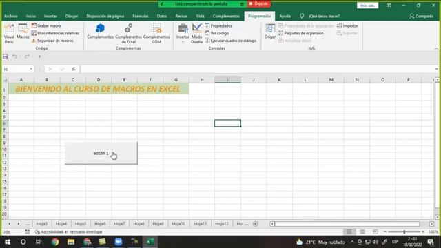 Clase 09 Introducción a Macros en Excel смотреть онлайн