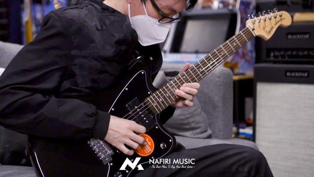 SQUIER FSR AFFINITY SERIES JAZZMASTER WITH LAUREL FB IN METALLIC BLACK - Nafiri Music Kelapa Gading смотреть онлайн