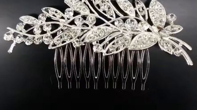 Свадебные аксессуары, гребешки свадебные, гребни оптом.