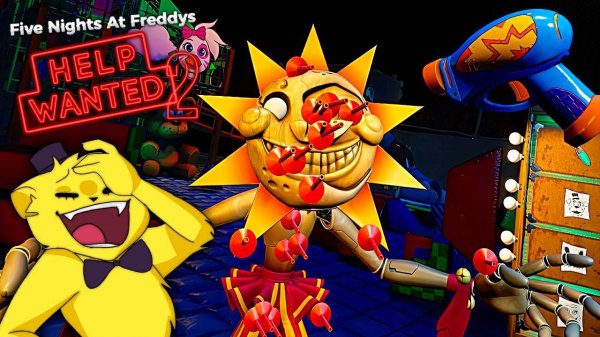 Угораю над Сандропом в Детсаде  FNAF Help Wanted 2