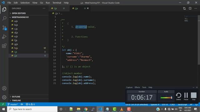 Lecture 314 - WebTraining101 - What is Object in JavaScript #10 #coding #webdevelopment #fullstack смотреть онлайн