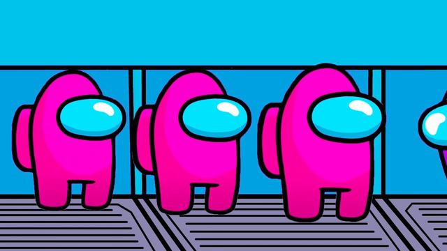 CUP SONG With 100 Girls! (Among Us Animation) смотреть онлайн