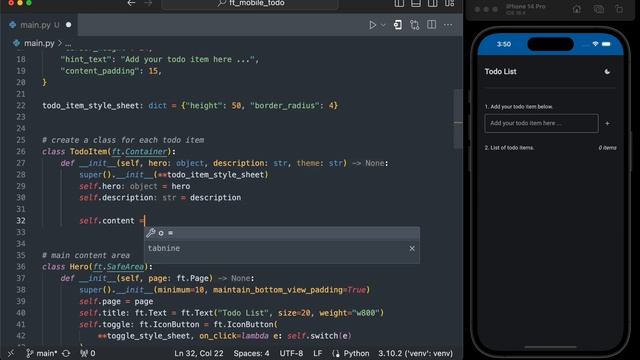 Build a Mobile Todo App Using Python & Flet смотреть онлайн