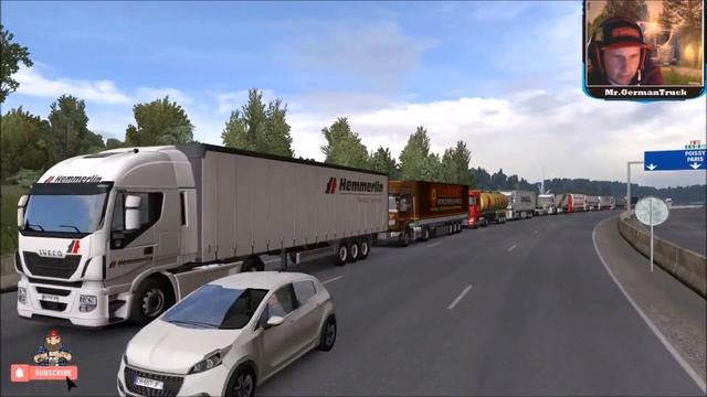 [ETS2 v1.37] Painted Truck Traffic Pack v10.2 *856 real ComboSkins* смотреть онлайн