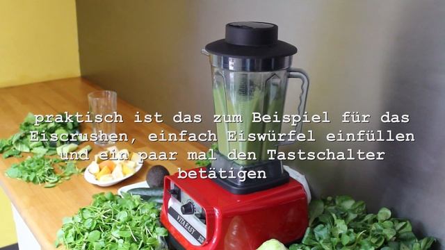 Vita Easy Hochleistungsmixer - Grüner Smoothie mit dem Profi Mixer mit 30000 Umdrehungen смотреть онлайн