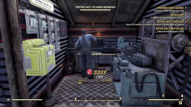 Fallout 76 NPC Can Rapid Hammer смотреть онлайн