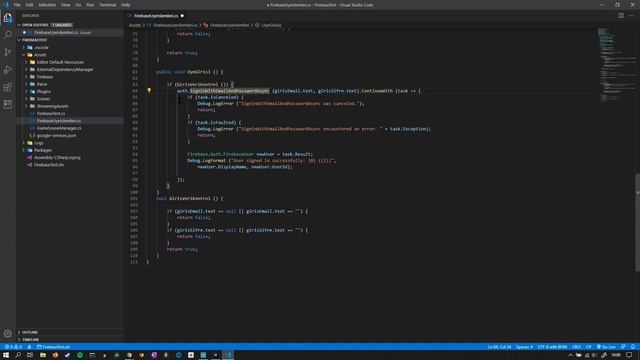 Unity Dersleri - Firebase Giriş - Üyelik işlemleri ve Veritabanı İşlemleri - Hata Alanlar Yoruma смотреть онлайн