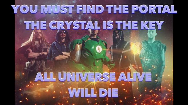 Gloryhammer-Goblin King from the Darkstorm Galaxy (lyrics video) смотреть онлайн