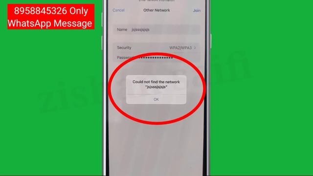 iPhone Fix Wi-Fi Could not find the network Problem Solve смотреть онлайн