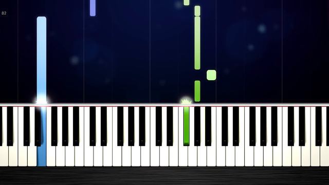 Guns N' Roses - November Rain - SLOW EASY Piano Tutorial by PlutaX смотреть онлайн