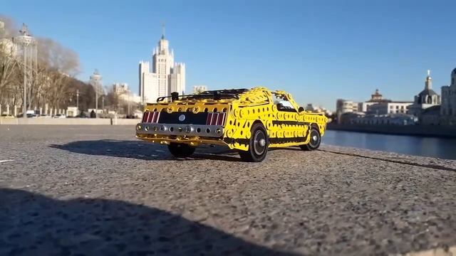 1969 Ford Mustang Boss из металлического конструктора смотреть онлайн