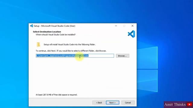 Install Visual Studio Code on Windows 10 (VS Code) | Updated 2022 смотреть онлайн