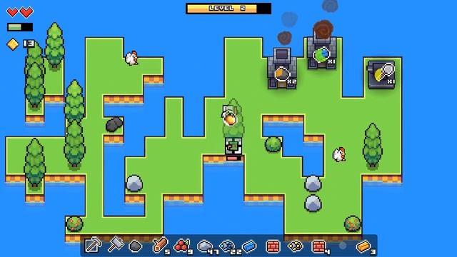 Forager Game: Super-cute Island Survival! | Let's Play Forager Gameplay Impressions Ep 1 (Alpha 5)