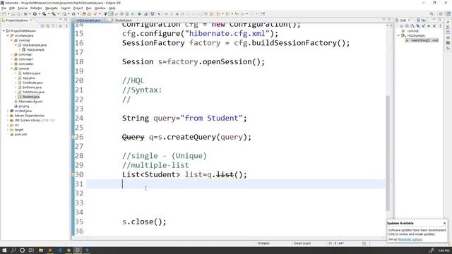 #20. How to execute HQL Queries | Hibernate tutorial in hindi смотреть онлайн
