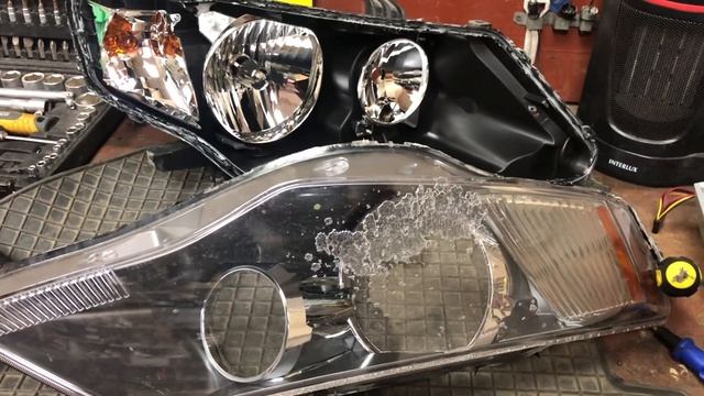 Замена стекл фар Mitsubishi Outlander Xl Харьков смотреть онлайн