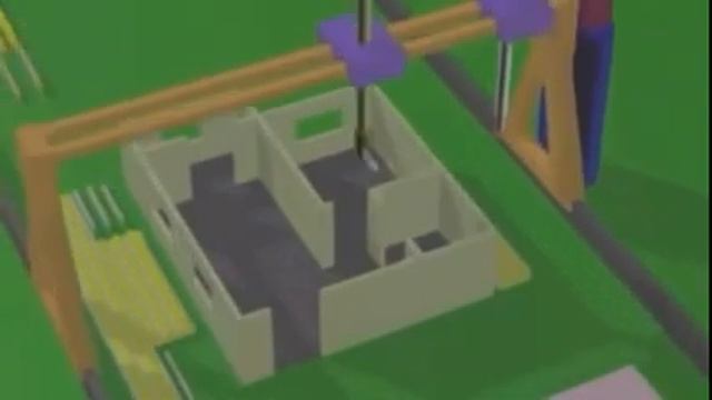 Как печатают дома с помощью 3д принтера смотреть онлайн