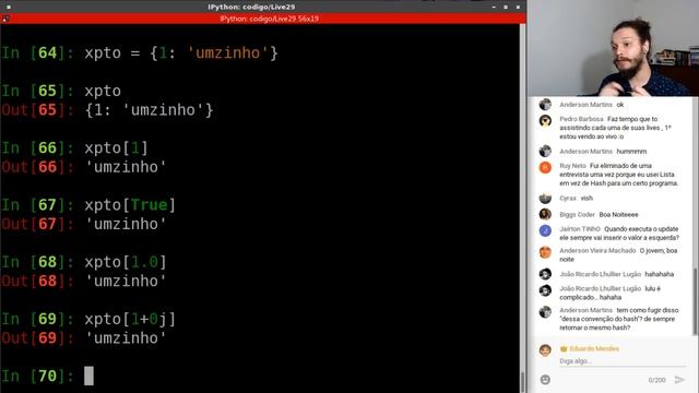 Live de Python #29 Counter, defaultdict e OrderedDict / Collections #2 смотреть онлайн
