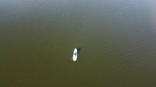 Лесное озеро на SUP доске с дрона Mini 2. смотреть онлайн