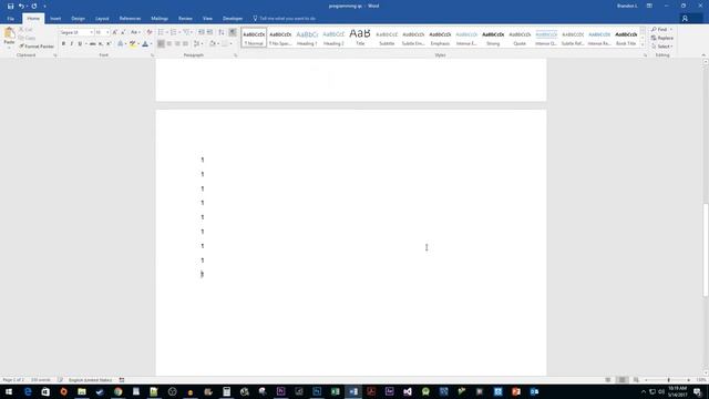 Word 2016 : How to Delete a Blank Page смотреть онлайн