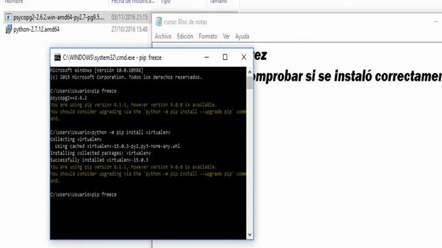 Mini Taller en Django 1.10- Creación de una Tienda de Libros - Instalaciones смотреть онлайн