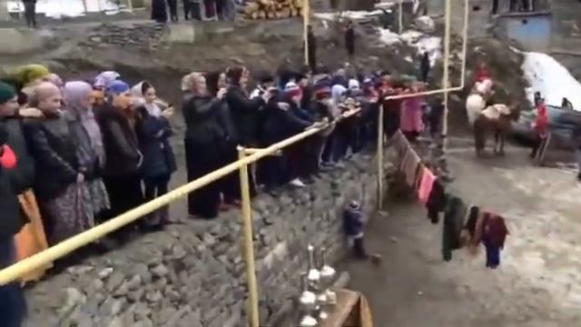 Цумадинский район село Тинди . Праздник КЬаба смотреть онлайн