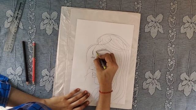 Drawing | Female Sketch | Pencil Drawing | Art | Panting | DIY Art | DIY Sketch | DIY Drawing смотреть онлайн
