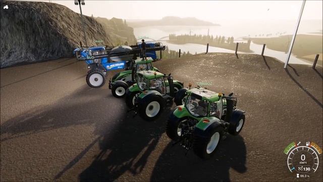 Farming Simulator 19 Гонки на тракторах по горам смотреть онлайн