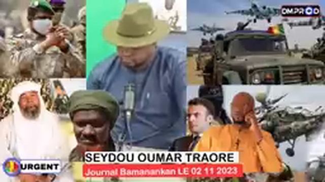 Journal Bamanankan Avec Seydou Oumar Traoré 02 11 2023 смотреть онлайн