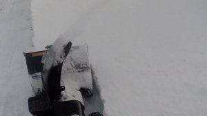 Снегоуборщик патриот, шнэк не работает, сам не едет, доработал, работаем на мокром снегу.