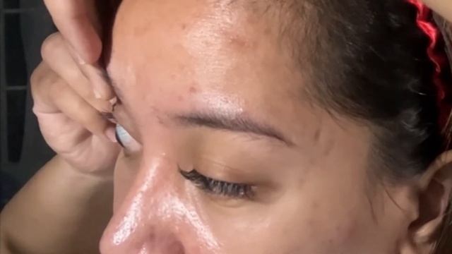 DIY Tutorial How I apply cluster false eyelashes from Shopee смотреть онлайн